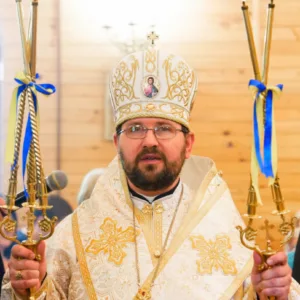 Foto do Bispo auxiliar de Donesk, D. Maksym Ryabukha, SDB